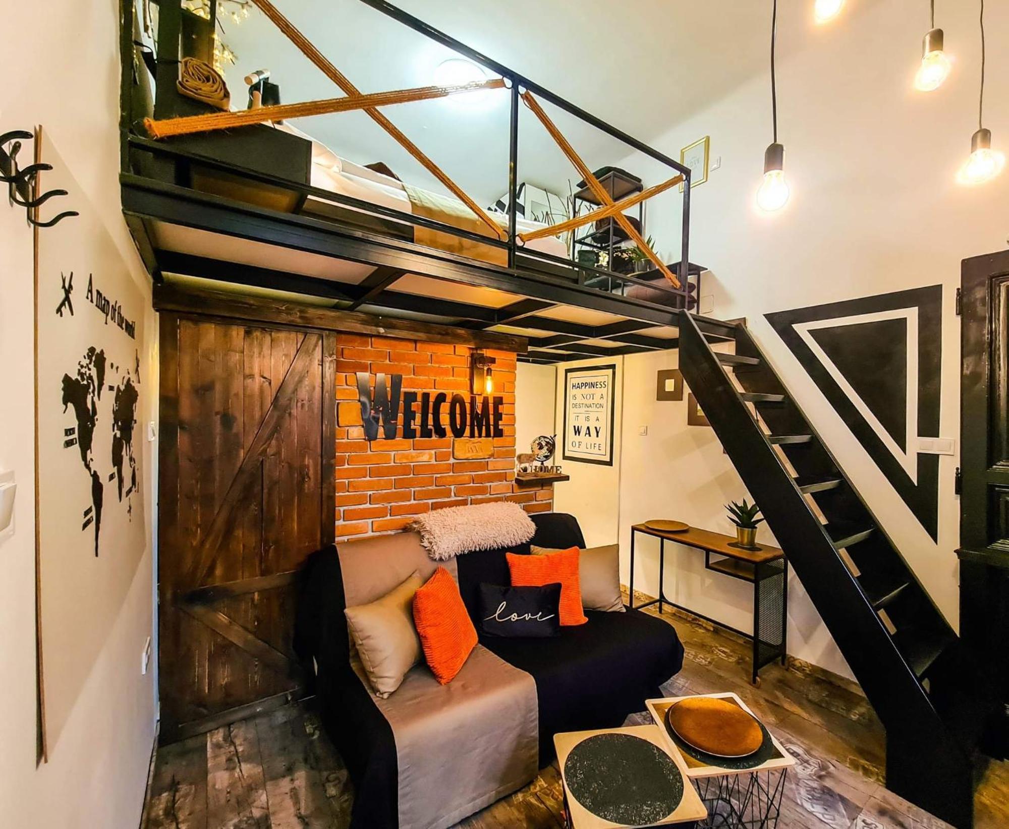 Apartmán Rustic Flat With Perfect Location Budapešť